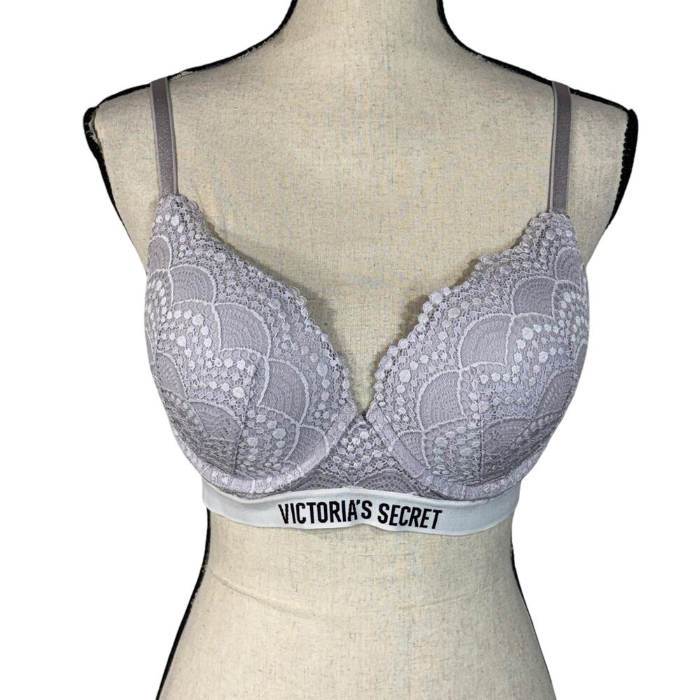 Victoria’s Secret SZ 36C T-Shirt Push-Up Full Coverage Bra Wired Convertible